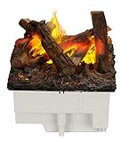 DIMPLEX-Cassette 250 inklusive Holzscheit-Set-Elektrokamin Einsatz Cassette-Patentierter 3D Optimyst Flammeneffekt-Wasserdampfkamin Elektrisch-Wasservernebelung LED Lampen, Creme, B 28xT 28 x H 32 cm