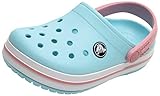 crocs Unisex-Kinder Crocband K Clogs, Ice Blue/White, 37/38 EU