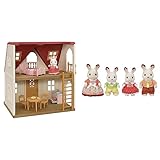 Sylvanian Families 5567 Starter Haus NEU, Multicolore & L5655 Schokoladenhasen Familie NEU