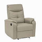 Italian Concept Relax-Sessel Etos A in Farbe Kunstleder Seil, 89.5x106x164 cm
