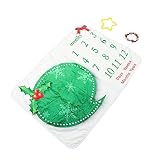 TOYANDONA Meilenstein-Decke Guirnaldas para Decoracion Neugeborenen-Decken Für Jungen Kinderdecken Baby-Pucktuch Blumenkranz Für Neugeborene Wachstumstabelle Für Neugeborene