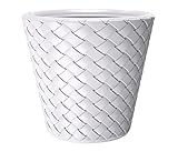 Kreher XXL Pflanzkübel, Blumenkübel, Miniteich aus Kunststoff. In moderner Optik, rund, vom Format ca. 60 x 60 cm. Toll für Bäume und Palmen!