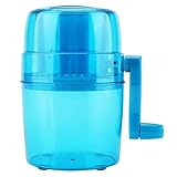 VIFER Ice Crusher, 1.1L Tragbare Manuelle Eiscrusher Maschine Handkurbel Rotierende Eiszerkleinerer Slush Maschine Snow Cone Maker Zuhause Küchenwerkzeug