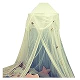 Bed Canopy Curtain Bed Curtain Star Tulle Baby Bed Dome Canopy Curtain Hanging Bed Canopy Breathable Tent Summer Protector Bed Tent Curtain (Color : 5) (2)