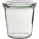 WECK Einkochglas mit Deckel, 4-tlg, klar, Sturzform, Inhalt: 0,29 Liter