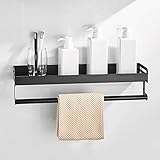 Badezimmer Duschablage ohne Bohren Duschregal Organizer Aufbewahrungskorb Wandmontage Küche (Größe: 50 13 3 cm (Größe: 40 cm) ()