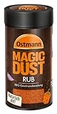 Ostmann Gewürze - Magic Dust | BBQ Rub Gewürzzubereitung | Trockenmarinade für Grillfleisch | Ideal zum Marinieren von Grillfleisch aller Arten | Vegan | 140 g im Streuer