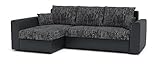 Ecksofa Paul mit Schlaffunktion! Best ECKSOFA! Eckcouch mit Bettkasten! (Lawa 17 + Soft 11)