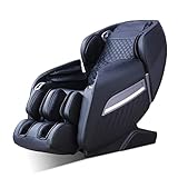 Aspria Massagesessel Shiatsu Zero-Gravity Liegesessel für Ganzkörpermassage, elektrischer Massagestuhl mit Wärmefunktion, bionischen Massagetechniken, USB, Bluetooth, Relaxsessel Für Zuhause und Büro