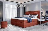 Best for Home Boxspringbett Vivre Bonellfederkern inkl. Topper 160x200 Dora 63
