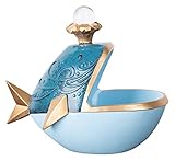 AVFORA Skulptur, Tischplatte, Veranda, Schlüsselaufbewahrung, Ornamente, Tür, Schuhschrank, Zimmer, Couchtisch, Dekoration, Statue (Color : Christmas Reindeer -Style5)