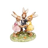 Goebel Ostern Osterhase, Porzellan, Mehrfarbig, 11.5x8.5x12.5 cm