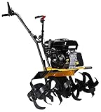 TEXAS Gartenfräse Motorhacke Bodenhacke Bodenfräse Rasenfräse Pflug Benzin mit Antrieb Lilli 534B B&S | 36-85 cm | 208 cm³ | 4200W | 5,7 PS | 33 cm Arbeitstiefe | 1 x Vorw. u. 1 x Rückw.