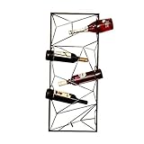 Regale für die Küche, Aufbewahrung, Organisation, Vintage-Wand, Weinregale, Flaschenhalter, Metallstange – Industrielle Schweberegale, Aufbewahrungsorganisator – Wandhalterung, rustikal