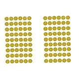 Artibetter 2 Stück Punktaufkleber Gepunktet Punktaufkleber Gepunktete Wanddekoration Gepunktete Wandaufkleber Gepunktete Wandaufkleber Goldene Punkte Wandaufkleber Goldener Schwarzer