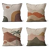 Kissenhülle,Kissenhülle Weihnachten Linum,Kissenbezug,Kissenbezug Weihnachten,Kissenhülle Herbst,Cushion Cover,Throw Pillow Cases,Shabby Leinenkissen Beige,Magma Kissenhülle Winter Grün.rosa-60x60cm
