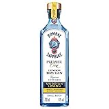 Bombay Sapphire Premier Cru Distilled Premium London Dry Gin, per Dampfinfusion hergestellt mit exotischen Botanicals und Zitronen aus Murcia, ideal als Geschenk, 47% Vol., 70 cl/700 ml