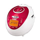 CUCKOO Reiskocher CRP-N0681F Digitaler Reiskocher klein | Fuzzy Logic | HP Digitaler Dampfdruck | Reis Kocher | Rice Cooker