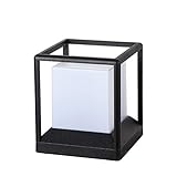 Wandleuchte Moderne wasserdichte 27 Tischlampe Acryl Lampenschirm Hohe Lichtdurchlässigkeit Außenwandlampe Tragbare Säule Stigma Rasenlicht for Patio Deck Terrasse Post Laterne Leuchte