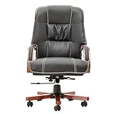 FACAIA Büromöbel, Exekutivstuhl Bürokonferenzstuhl Happy Drehstuhl Computerstuhl Bürocomputerstuhl Boss Stuhl Armlehnenstuhl 360 Grad drehbar Ergonomisches Konzept Langlebig und stabil