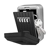 STOBOK Tragbarer Safe Digitaler Schlüssel Aufbewahrungsschloss Abschließbarer Schlüsselkasten Passwort-Schlüsselkasten Wandmontage-Schlüsselaufbewahrungsbox Schlüsselschloss-Box