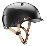 Bern Art: Uni Watts Classic fahrradhelm, Schwarz/Gold, M