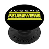 DRUCK AUF RÜCKEN Jugend Feuerwehr Jugendfeuerwehr PopSockets mit austauschbarem PopGrip