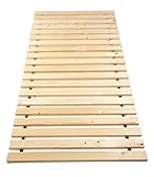 TUGA - Holztech stabilstes Rollrost gebaut für die Ewigkeit Deutschland gefertigtes Lattenrost - Bettgröße 140 x 200 cm