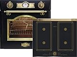 Herdset Autark Kaiser Empire,Einbau Backofen Kaiser Eh 6355Em + Induktionskochfeld 60cm Kaiser 6745 FI AD Drehspieß,Selbstreinigung,Einbaubackofen,Herd,Kochfeld 60cm,Backofen mit Kochfeld,Herd Set