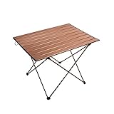 HAZARA Tragbare Camping-Beistelltische mit Aluminium-Tischplatte: Klapptisch mit Harter Oberseite in Einer Tasche für Picknick, Camp, Strand, Boot, nützlich zum Essen und Kochen