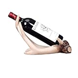 IXART Weinregal/Flaschenregal Wein-Speicher-Halter Einfache Harz Weinregal Dekoration Personality Home Küche Restaurant Weinregal Aufsatz- Cabinet Keller Weinregale für Schränke