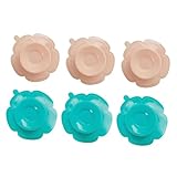 TOYANDONA 6-Teiliges Saugnapf-Glasschalen-Set Für Kleinkinder Essgeschirr Kinderbesteck Gummi-Saugnapf Fenstersauger Sauggreifer Säuglingsteller Saugmatte Kindergeschirr Saugnapf