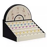 Schmuckständer Ring Ohrring Schmuck Display Tablett Organizer Halter Ohrring Halter Organizer, Ring Schmuck Tablett for Schublade Ohrstecker Aufbewahrungsbox Schmuckbaum Kettenständer (Color : B)