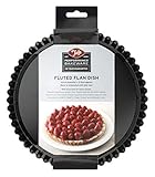 Tala Performance Tarteform, gerillt, 20cm, Karbonstahl von professioneller Stärke, mit antihaftender Eclipse-Beschichtung, loser Boden, perfekt für herzhafte oder süße Tartes, Flans, Quiches, Dessert