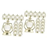 ABOOFAN 60 Stück Hängende Weihnachtsdekorationen Für Den Innenbereich Mini-Laternen Vintage-Weihnachtsdekorationen Miniatur-Öllampenlaterne Weihnachtliche Hängedekoration