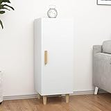 UYSELA Home Sets mit Sideboard Weiß 34,5x34x90 cm Holzwerkstoff