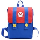 N//C Kinder Mario Rucksack Mini-Rucksack Game Kids School Backpack Student Bookbag Laptop Backpack Computer für Jungen Mädchen Teenager Spiel Fans Geschenke