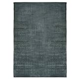 TEKEET Wohnmöbel Teppich waschbar faltbar grau 160x230 cm Größe Polyester