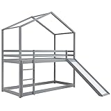 DDOY kinderbetten bettrahmen bodenbett Kinder Kinderbett mit rausfallschutz bodenbett 90x200 Bett Kinder ab 3 Jahren