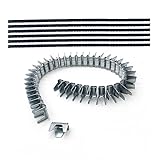 Kaupuar Polsterdraht für Sofa, Möbelfedern, Reparaturset, 40 Clips, jeder Abschnitt ist 63 cm lang, 6 Stück.