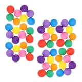 Toyvian Kidcraft Spielset Kinderspielzeug 100 Stück Ozean-Ballgrubenbälle Kunststoffspielzeugball Verdicken Kind Bunte Minispielzeuge Kunststoffspiele