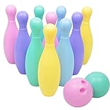 25CM Children's Plastic Bowling Toy Set Parent-Child Interactive Leisure Indoor Sports Creative Toys Sports Toys Boys and Girls