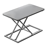 7-Gear Computer-Hubtisch, der Faltbare Laptop-Hubtisch kann vertikal angehoben Werden, um den Druck auf die Halswirbelsäule zu verringern. Stabile strukturelle Unterstützung (Sette Marce Argento)