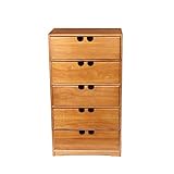 Schreibtisch Aktenschrank Bürobedarf Massivholz Schublade Racks Briefpapier Dokumente Buch Schutt Sortierbox ZHAOSHUNLI (Color : Five Layers)