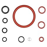 Saeco Dichtung Wartungssatz O-Ringe für Brühgruppe + Supportventil passend Spidem Kompatibel/Ersatz für Miele Gaggia Krups Solis Bosch Tchibo König Rotel Satrap TurMix Set-1 von Snapworld-Kaffee