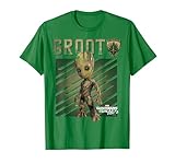 Marvel Guardians Vol. 2 Baby Groot Shield Graphic T-Shirt C1 T-Shirt