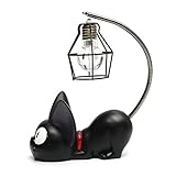 Kreative Harz Kiki Katze Tier Nachtlicht, Ornamente Dekoration Geschenk Kleine Kinderzimmer Lampe Atmen LED Nachtlampe