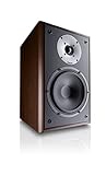Magnat Monitor Supreme 202 I 1 Paar Regallautsprecher mit hoher Klangqualität I Passiv-Lautsprecherbox mit anspruchsvollem HiFi-Sound, Farbe:Mocca
