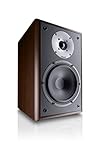 Magnat Monitor Supreme 202 I 1 Paar Regallautsprecher mit hoher Klangqualität I Passiv-Lautsprecherbox mit anspruchsvollem HiFi-Sound, Farbe:Mocca