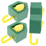 CHILDWEET 4 Stück Vogelhaken Kinder-Kleiderhaken Kinder-Kleiderständer Robuster Haken Niedliche Haustierhaken Dekorative Wandhaken Duschhaken Selbstklebende Kleiderhaken